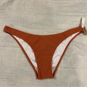 PINK women’s Crinkle Brazilian Bikini Bottom size XXL NEW